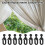 100pcs Durable Patios Awning Hooks Weather Resistant Plastic 2