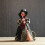 3Pcs Handmade Cloth Witch Figure Ornament Broom Wizard-3 7