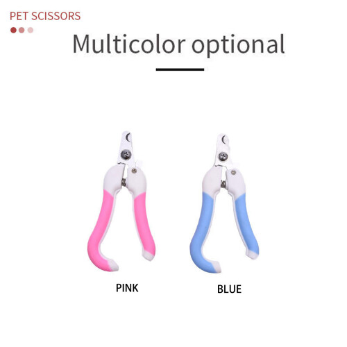 Cats Nail Trimmer Tool File with File-Blue Small OPP set 1