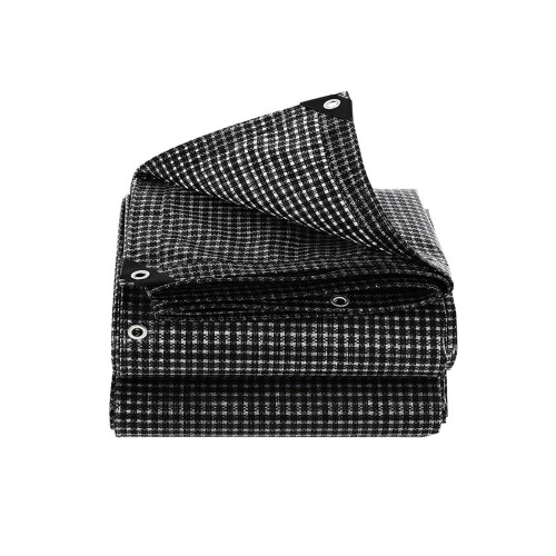 Extra Thick Checkerboard Pattern Tarp Outdoor Cover For-2x5me
