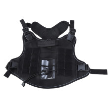 Reflective Pet Harness Tactically Vest with Ergonomic-Black S