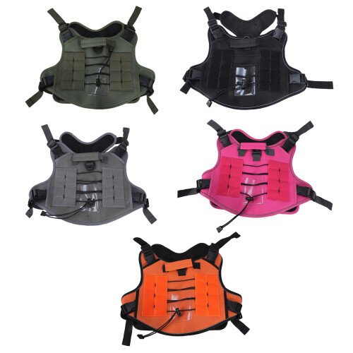Reflective Pet Harness Tactically Vest with Ergonomic-Black S 1