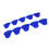 Urinal Screen 10 Pack Deodorizer Triangle Blue Anti Splash Restroom Mat 1