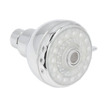 LED-Duschkopf mit 7-Farbwechsel-Blitz, 10 9,5 8 cm, G 1/2