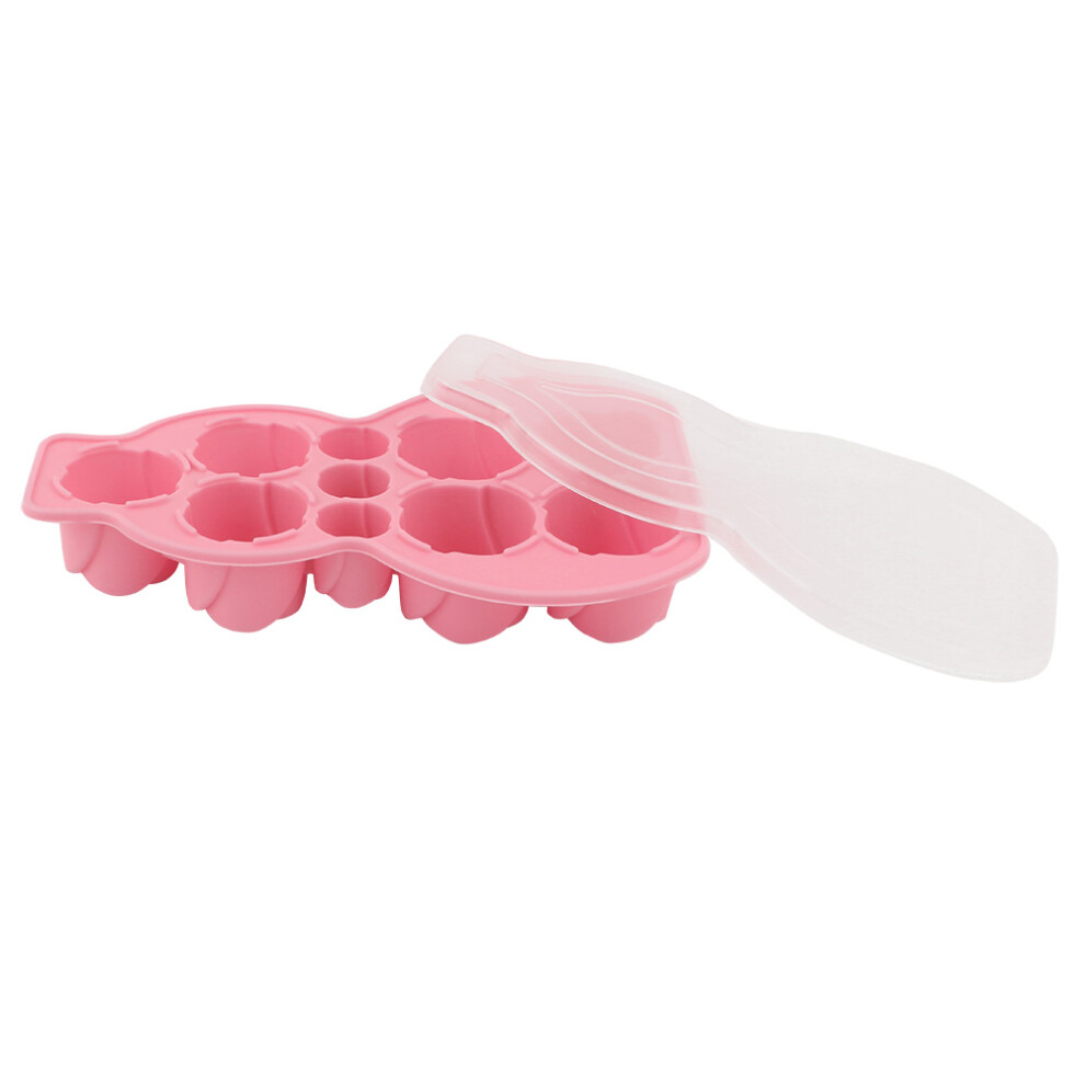 Healthy Baby Feeding Solution, Leak-Proof Stackable Freezer Trays, BPA-Free Food Storage Containers, Suitable For Ice Making, Ice-Cold Drinks, Enjoy C