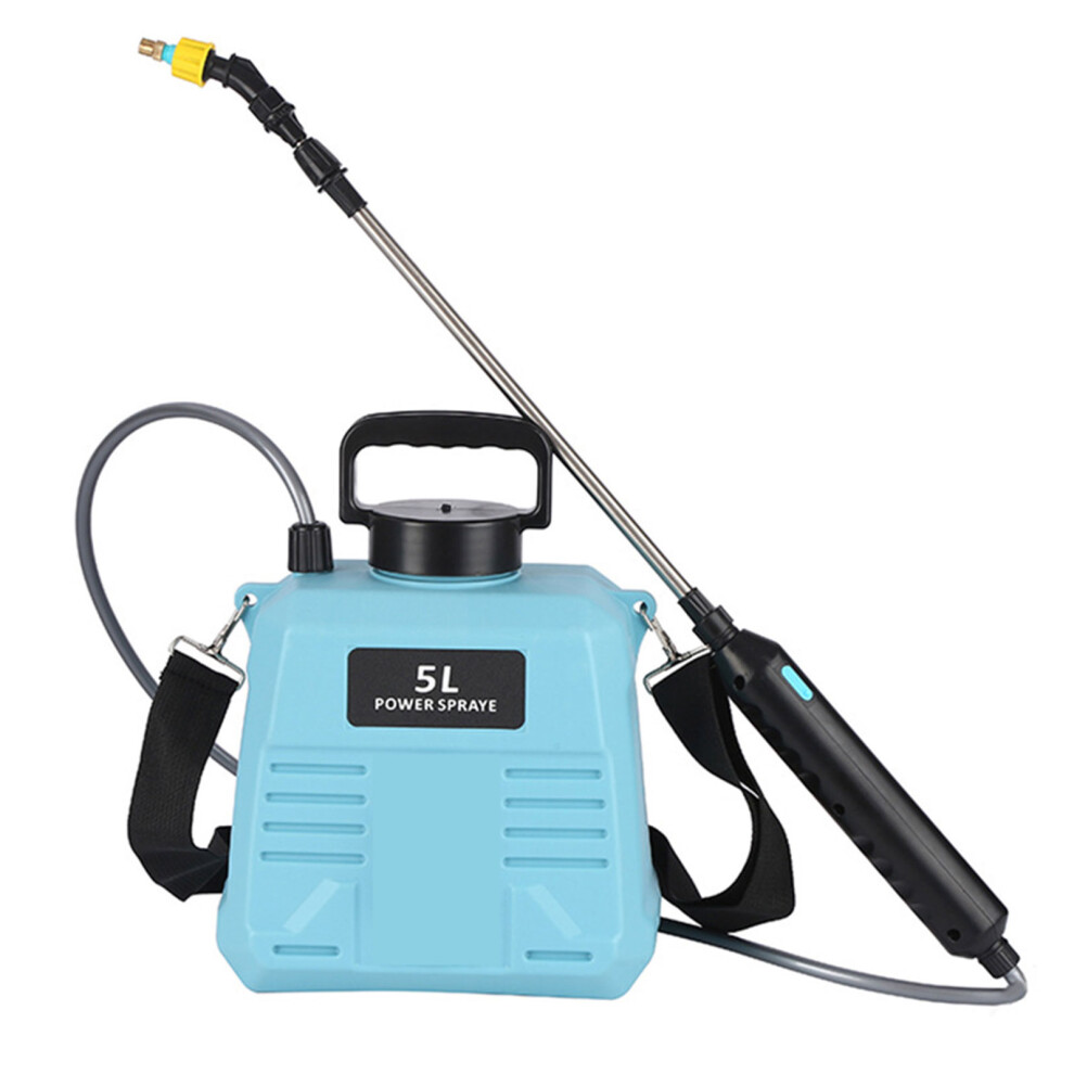5L Garden Sprayer Electric Sprayer Rechargeable-Blue 7627000378132