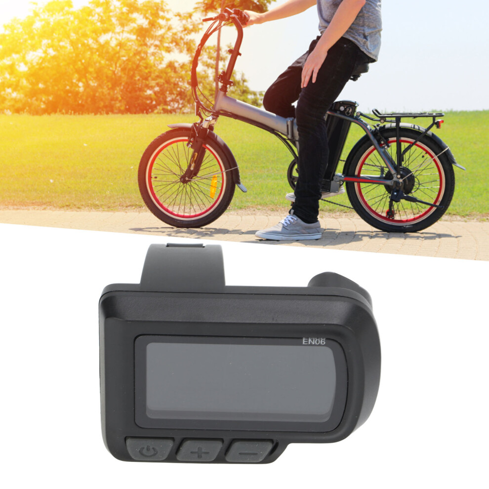 Electric Bike LCD Display Meter with USB & Battery Status for 24V-48V Mountain Bike-image-OPC-PN8XCPJ-NEW