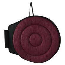 Breathable 360 Rotate Car Seat Cushion Stable-Burgundy