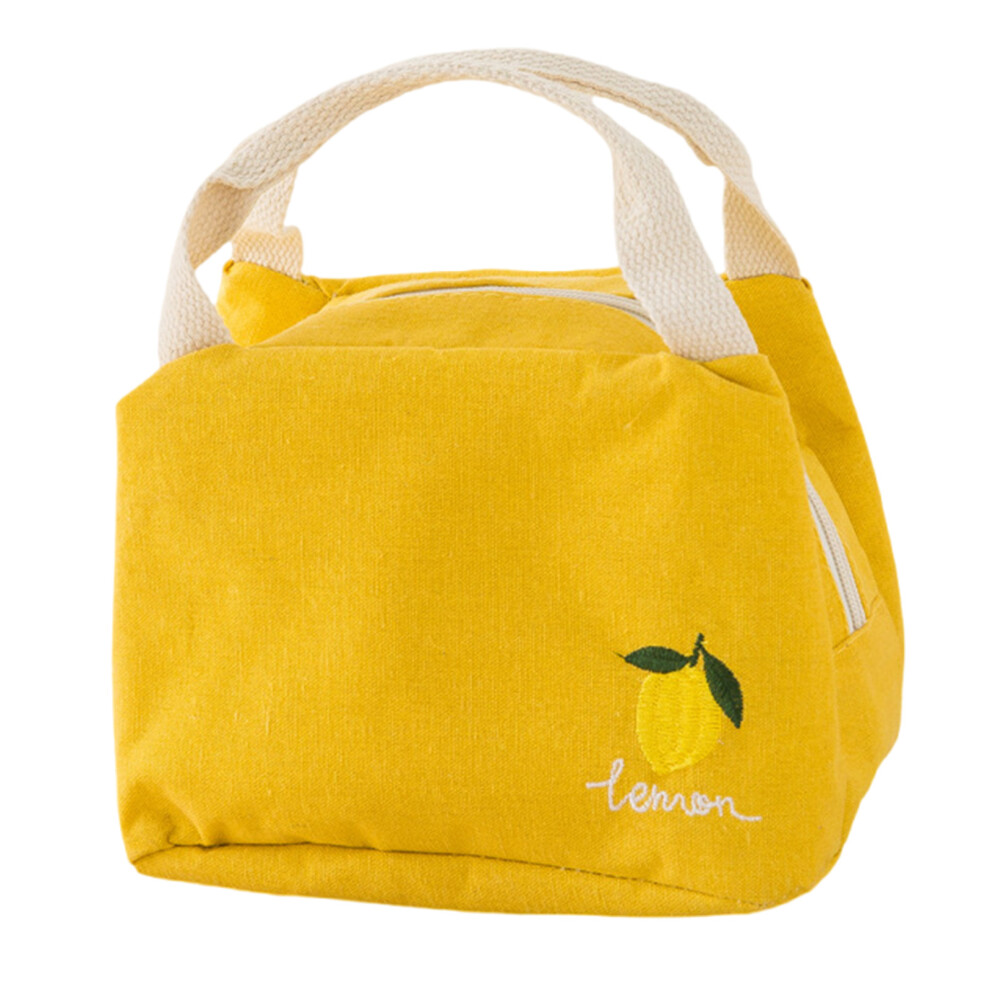 Insulated Lunch Box for Travel and Work Food Container-Yellow-image-OPC-PN8XF9F-NEW