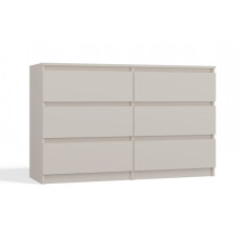 MALWA CHEST OF DRAWERS M6/120 CASMERE COLOUR