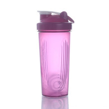 Portables Shake Cup 0.6L Purple Dishwasher Safe Shaker Bottle For Protein Powder Fitness Men Sports