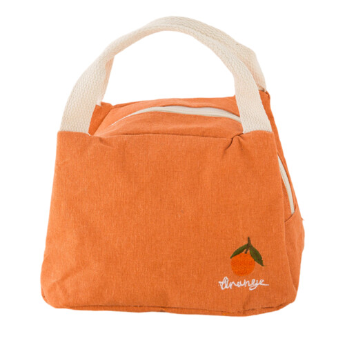Geïsoleerde lunchboxtas voor dames Voedselcontainer met-Rood