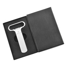 Wine Bottle Opener Two Prongs Wine Bottle-Zinc alloy black gif