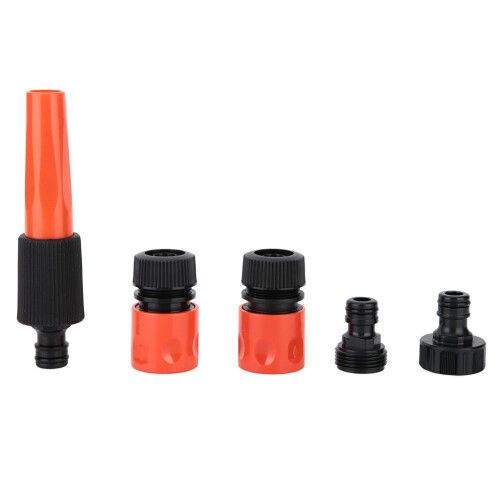 Solução definitiva para o jardim, conectores de 3 a 4 polegadas para compatibilidade universal, conjunto de mangueira de jardim profissional para 2