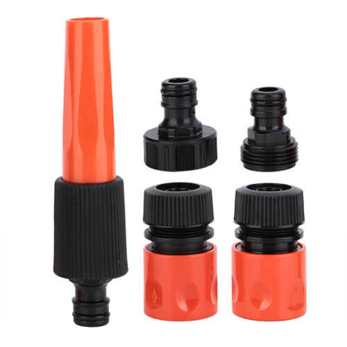 Solução definitiva para o jardim, conectores de 3 a 4 polegadas para compatibilidade universal, conjunto de mangueira de jardim profissional para 1