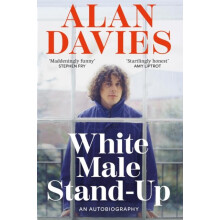 White Male StandUp by Alan Davies Hardcover Book