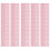5Pcs Adjustable Drawer Divider Combination-Pink High end 1