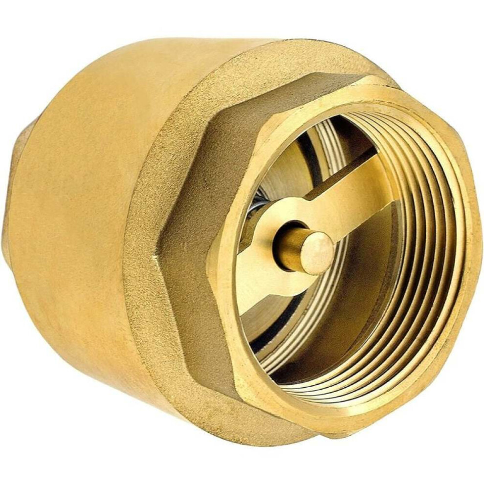 Spring Check Valve, Hydraulic Control Offers Precise Regulation, Brass Construction With Stainless Steel Components Ensures Dependability, Ideal For F 9489125548696
