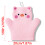 Ergonomic Child Bathing Gloves Parent Child Interactive-Yellow 4