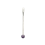 Natural Stone Handle 304 Nonrust Steel Fruit Dessert Fork-10 1