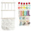 Space Saving Hair Accessories Holder With Wall Hook For-Yellow 6