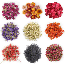 Jazmín natural fragante, capullos de jazmín enteros para manualidades y sanación, incluye 2 bolsas de malla con cordón y pinzas, -Envase
