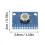 Trackball Hall Effect Sensor 360 Degree Multifunction Module For Microcontroller Integration Compatible 2