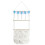 Compact Hair Bowknot And Accessory Storage Rack With Wall-Blue 1