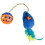 Motion Activated Cats Teaser Toy Soft Mouse Design with-Blue 1
