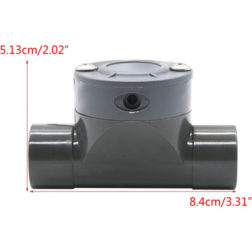 Hall Sensor Switches Meter 5100 L/min DN15 Hall Effect Liquid Circulating Water Sensor Industrial Control 2
