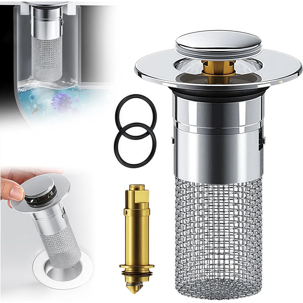 Badezimmer-Spuele-Abfluss-Sieb-Spuele-Stopper-Haare-Fã¤Nger-Universal-Abfluss-Filter 3233222323306