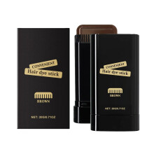 Grijs Haar Cover Haarkleur Pen Directe Kleur Potlood met Kam Tijdelijk Waterdicht Koffie 1 Set