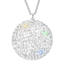Chique en creatief ontworpen strass hanger, glinsterende autohanger voor achteruitkijkspiegelboldecoratie, facetas crista sphere