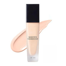 Zachte Matte Foundation voor Vrouwen Boven 60 Full Coverage Anti-Aging Vloeibare Make-up 30ml (Natural)