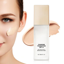 Magische Kleurveranderende Foundation Hydraterende Lichtgewicht Gezicht Make-up & Concealer voor Alle Huidtypen (1 stuks)