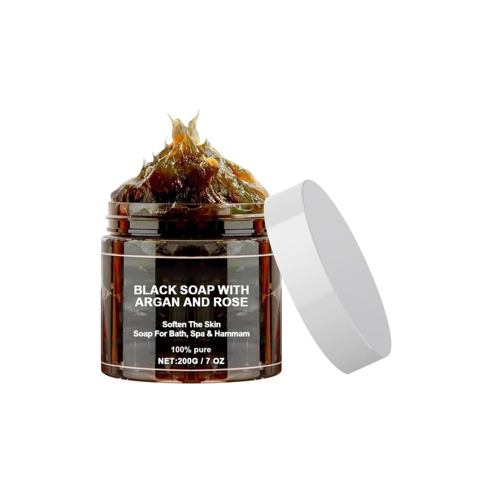 Oimg Marokko-Seife-Marokkanische-Seife-Marokko-Koerper-Peeling-Seife-Stueck-Seifenspender