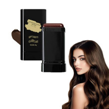 Haarfarbkamm 2 in 1 Wasserdicht Temporaer Wurzeltouch Up Tool Tragbare Farbe Creme Braun