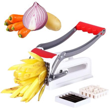 RVS Friet Snijder voor Aardappel Wortel Komkommer Handmatige Keuken Slicer