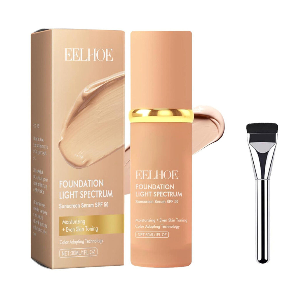 Oimg Foundation-Makeup-4-In-1-Foundation-Makeup-Farbwechselnd-Verfaerbung-Makellos-Makeup