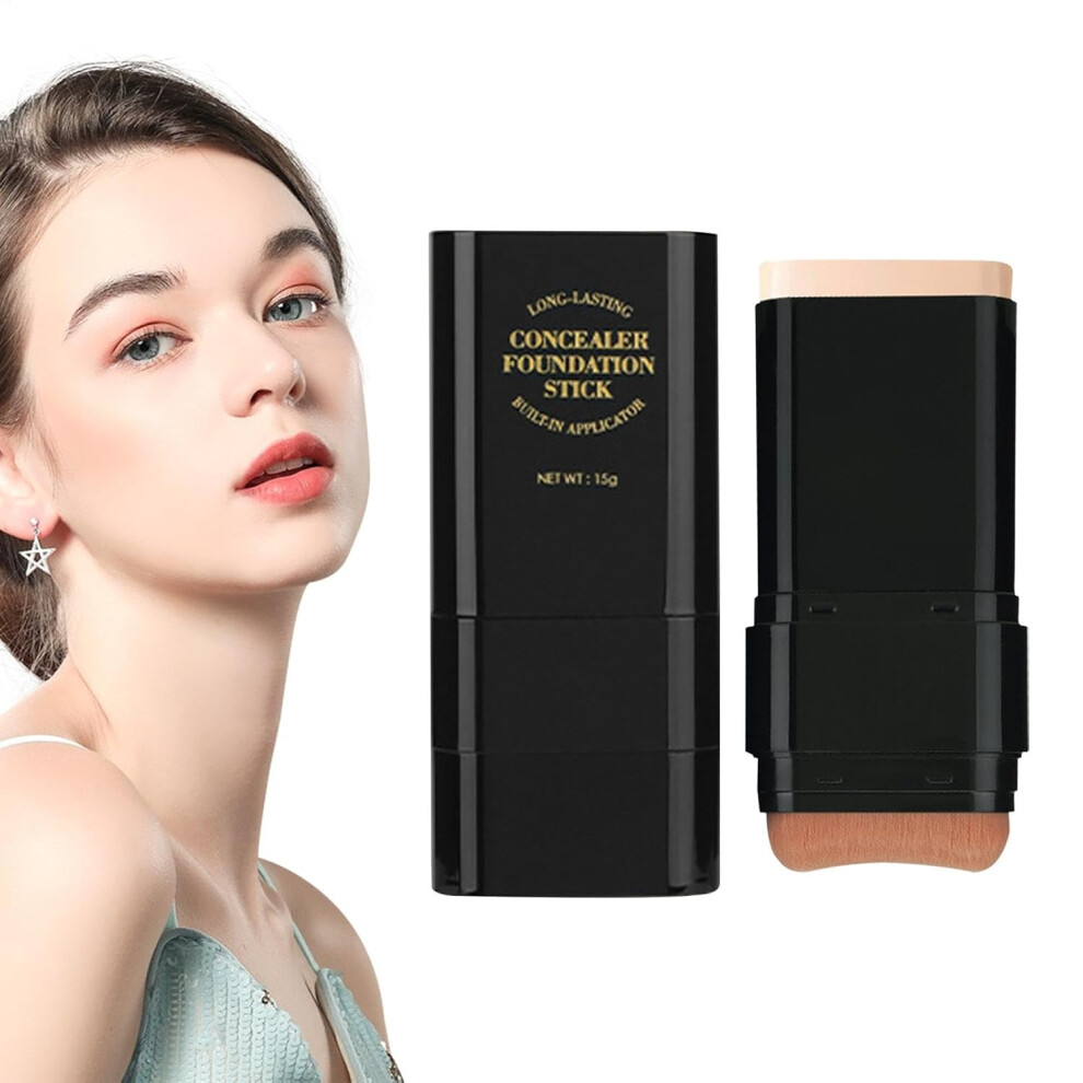 Oimg Foundation-Stab-15G-Feuchtigkeitspendend-Foundation-Fuer-Frauen-Doppelkopf-Concealer
