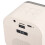 Karaoke Mini 2000mAh Bluetooth-Lautsprecher Weiß 8