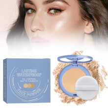 Matte Perfection Pressed Powder Olie Controle Waterproof Langdurig Compact in Natural Beige (0.35 FL OZ)
