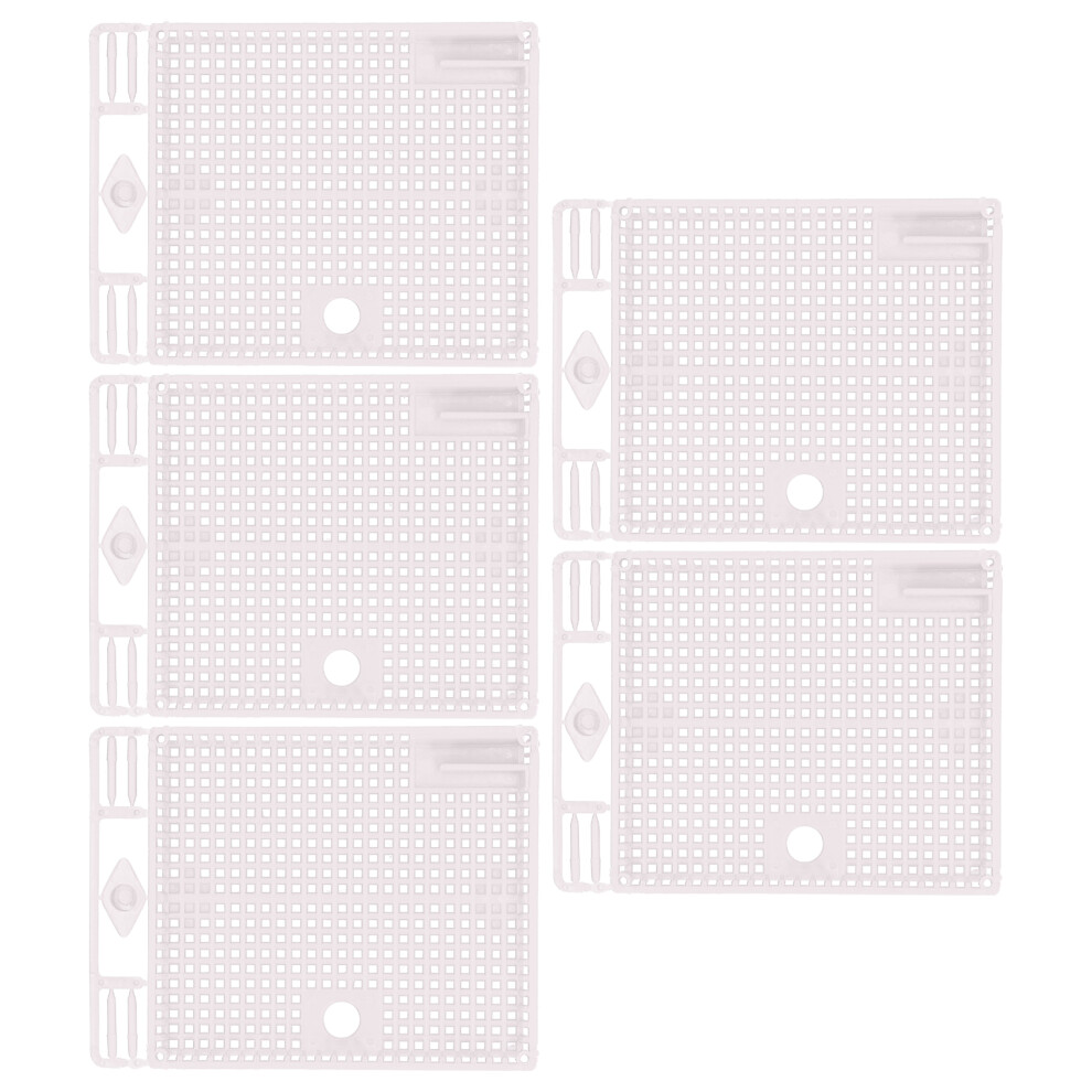 Queen Excluder For 10 Frame Langstroth Beehive, Reusable Plastic Queen Bee Barrier With Safe Oval Groove Design Perfect Honey Harvesting Tool For Beek-image-OPC-PN8YJHN-NEW