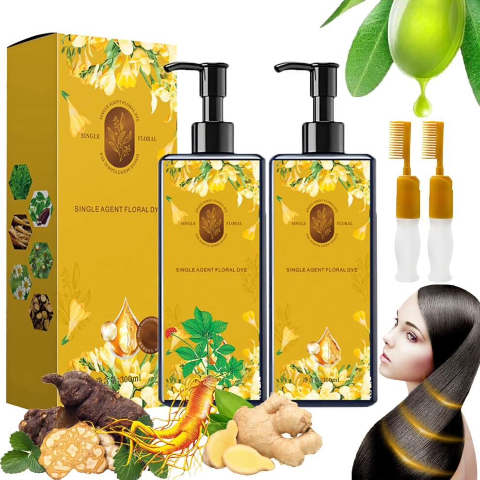 Oimg Pflanzliche Haarfarbe, Shampoo Fã¼R Glanz Und Weichheit