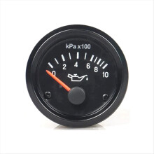 Medidor de presión de aceite para motor de camión, 12 V, 0-10 bar, 52 mm, generador, accesorios para coche