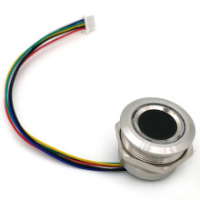 R503 Runder zweifarbiger Ring-LED-Indikator, Steuerung DC 3,3 V, MX1.0-6-Pin kapazitiver Fingerabdrucksensor