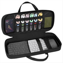 Estuche de viaje con teclado y llaves, mini bolsa de almacenamiento para dispositivos inalámbricos