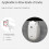 2 pezzi TUYA Smart Bluetooth Tende Robot / Binari U-Rail Aprite Tende Automatico Telecomando Motore 5