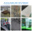 Lot de 10 grilles de séparation pour aquarium, avec 20 ventouses. 8