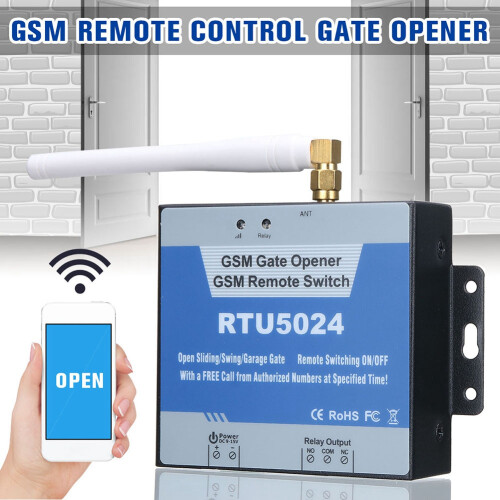 RTU5024 Διακόπτης ρελέ ανοιχτήρι πόρτας πύλης GSM Τηλεχειριστήριο κινητού τηλεφώνου 2